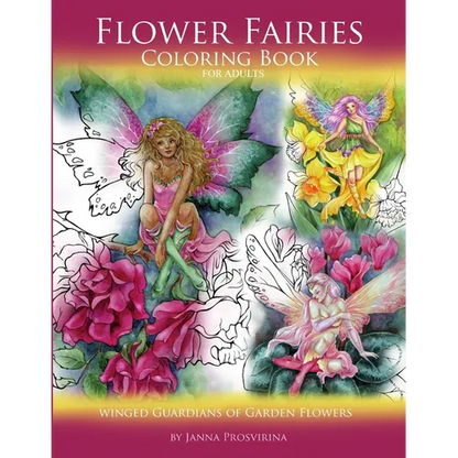 Flower Fairies: Coloring Book for Adults: Winged Guardians of Garden Flowers - Paperback