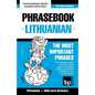 English-Lithuanian phrasebook & 3000-word topical vocabulary - Paperback