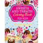 Sweets & Treats Coloring Book For Kids: 40 Fun Images: Cupcakes, Candies, Cakes, Fruits & More! - Paperback