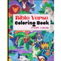 Bible Verse Coloring Book: A Fun Relaxing Christian Gift Coloring Activity Workbook for Kids - Inspirational Bible Quotes, Stress Relieving Anima - Paperback