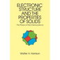 The Electronic Structure and the Properties of Solids: The 1859 Handbook for Westbound Pioneers - Paperback