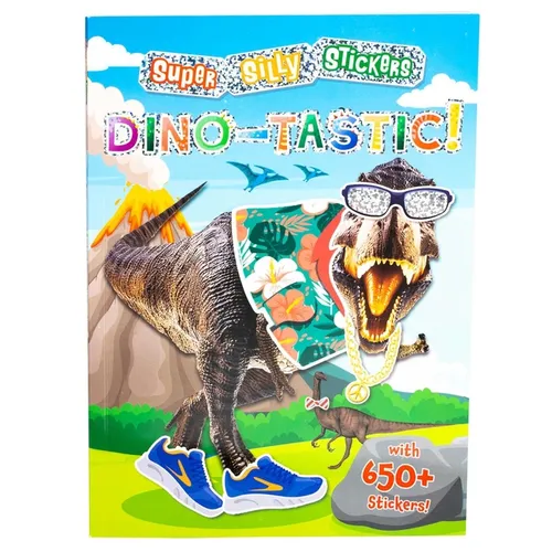 Super Silly Stickers: Dino-Tastic! - Paperback