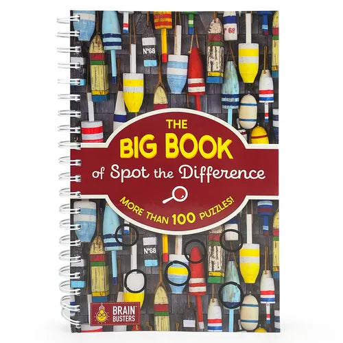 The Big Book of Spot the Difference - Spiral