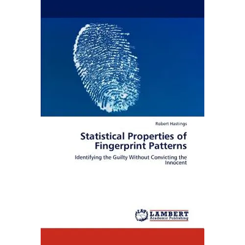 Statistical Properties of Fingerprint Patterns - Paperback