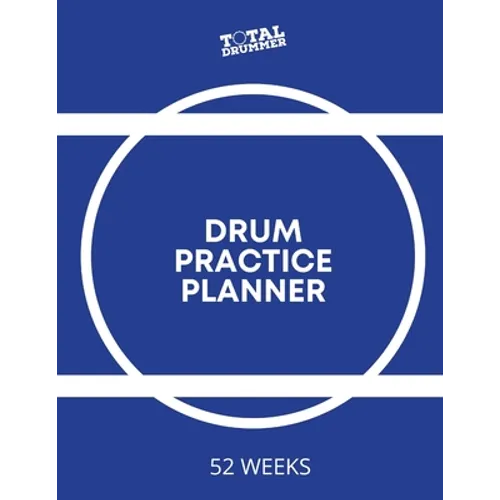 Drum Practice Planner - Paperback