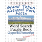 Circle It, Grand Teton National Park Facts, Word Search, Puzzle Book - Paperback