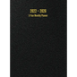 2022 - 2026 5-Year Monthly Planner: 60-Month Calendar (Black) - Large - Hardcover