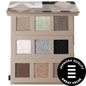 Mega Mix Eyeshadow Palette: Customizable Eye Makeup with Nude, Glitter, and Metallic Shades - Create Your Perfect Look.