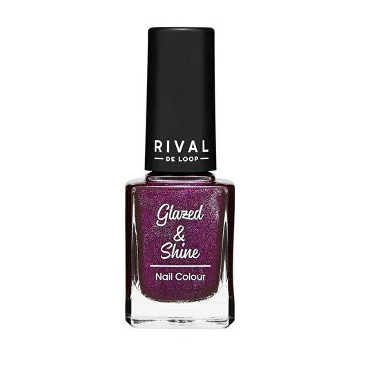 Rival de Loop Nail Polish Glazed & Shine No.09 - Metallic Nail Glaze for Long-Lasting Wear