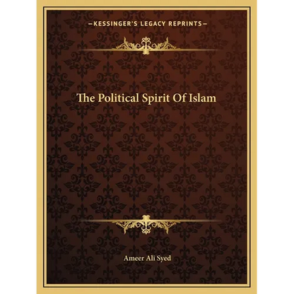 The Political Spirit Of Islam - Paperback