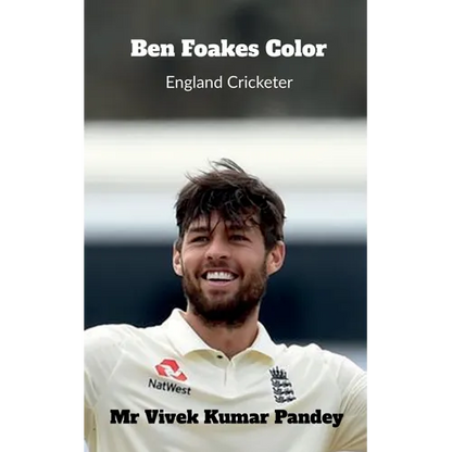 Ben Foakes Color: England Cricketer - Paperback