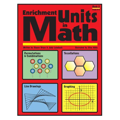 Enrichment Units in Math: Book 2, Grades 4-6 - Paperback