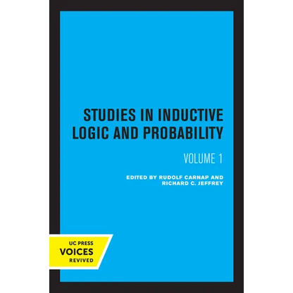 Studies in Inductive Logic and Probability, Volume I - Paperback