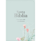 Biblia Rvr 1960 Letra Súper Gigante Símil Piel Menta (Bible Rvr 1960 Super Giant Print Leatherlike Mint (Spanish Edition) - Leather