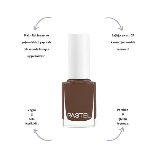 Pastel Nail Polish - Vibrant Pastel Colors, Cruelty-Free & Vegan, 0.44 fl oz