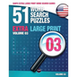 Sam's Extra Large-Print Word Search Games: 51 Word Search Puzzles, Volume 3: Brain-stimulating puzzle activities for many hours of entertainment - Paperback