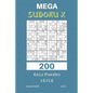 Mega Sudoku X - 200 Easy Puzzles 16x16 Vol.1 - Paperback