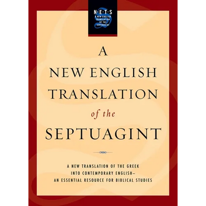 New English Translation of the Septuagint-OE - Hardcover