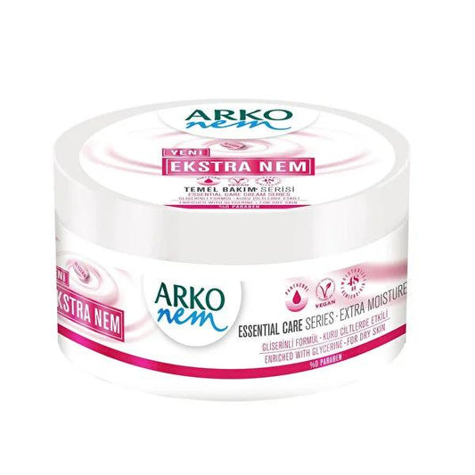 Arko Nem: Intense Hydration Glycerin Cream for Dry Skin | Paraben Free, Vegan Moisturizing Cream | 250ml