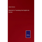 Materials for Translating from English into German - Hardcover