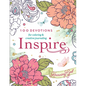 Inspire: Knowing God (Softcover): 100 Devotions for Coloring and Creative Journaling - Paperback