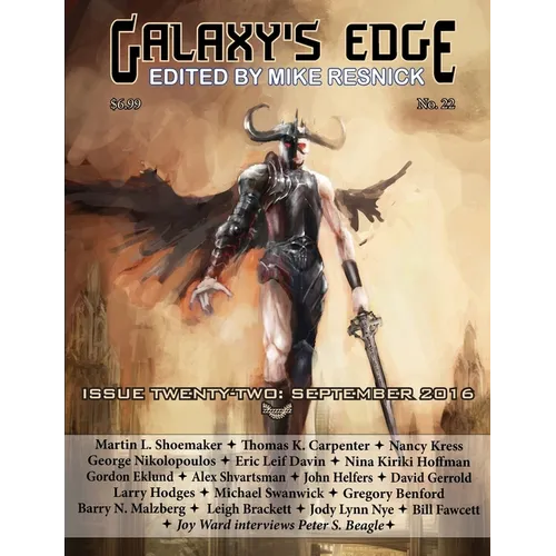 Galaxy's Edge Magazine: Issue 22, September 2016 - Paperback