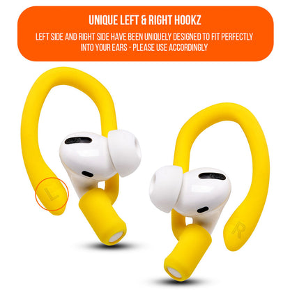 WC HookZ - Over Ear Hooks for Airpods Pro 1, 2 & Airpods 1, 2, 3