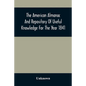 The American Almanac And Repository Of Useful Knowledge For The Year 1841 - Paperback