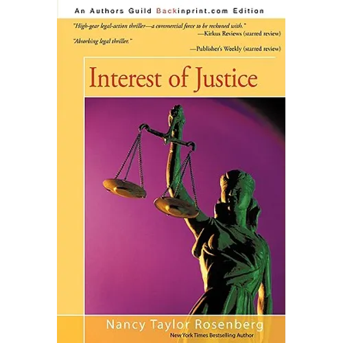 Interest of Justice - Paperback