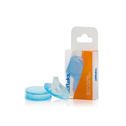 Otifleks 100% German Silicone Earplugs - Reusable, Hypoallergenic, Noise Protection for Better Sleep