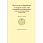 The Canons of Hippolytus: An English version, with introduction and annotation and an accompanying Arabic text - Paperback