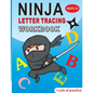 Ninja Letter Tracing Workbook: Alphabet Handwriting Practice workbook for kids: Preschool writing Workbook for Pre K and Kindergarten Ages 3-5. ABC p - Paperback