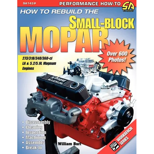 How to Rebuild the Small-Block Mopar - Paperback
