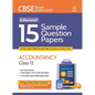 CBSE Board Exam 2023 I Succeed 15 Sample Question Papers Accountancy Class 12 - Paperback