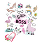 Girl Boss: valentines day books for kids - Activity book for kids that contains easy to advanced level fun Sudoku book for kids a - Paperback