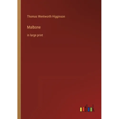 Malbone: in large print - Paperback