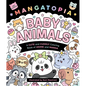 Mangatopia: Baby Animals: A Cute and Cuddly Coloring Book - Paperback
