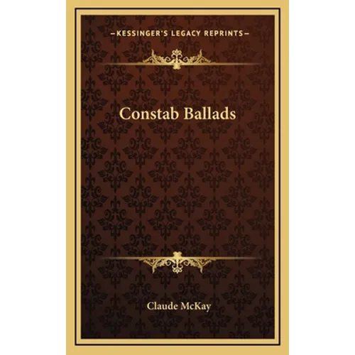 Constab Ballads - Hardcover