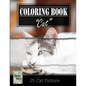 Kittens Cat Sketch Gray Scale Photo Adult Coloring Book, Mind Relaxation Stress Relief: Just added color to release your stress and power brain and mi - Paperback