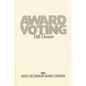 Award Voting - Paperback