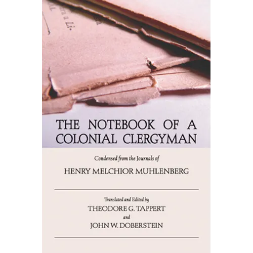 The Notebook of a Colonial Clergyman - Paperback