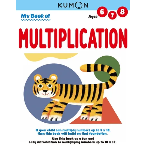 Kumon My Book of Multiplication: Revised Ed - Paperback