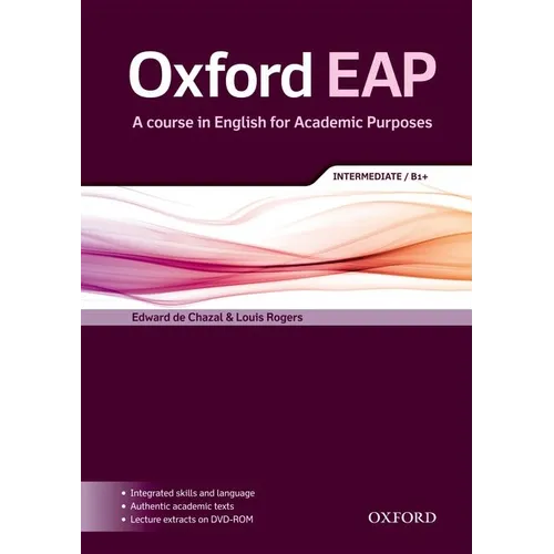 Oxford Eap Intermediate Students Book and DVD ROM Pack [With DVD ROM] - Paperback