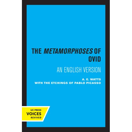 The Metamorphoses of Ovid: With the Etchings of Pablo Picasso - Paperback