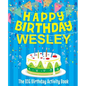 Happy Birthday Wesley - The Big Birthday Activity Book: (Personalized Children's Activity Book) - Paperback