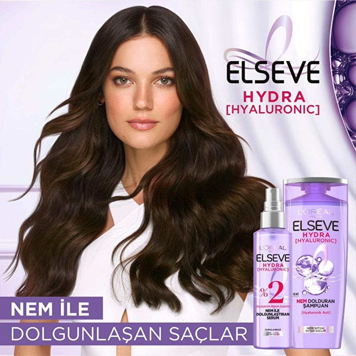 Loreal Paris Elseve Hydra Hyaluronic 72 Hour Hydration Hair Mask - Long-Lasting Moisture for Dry Damaged Hair