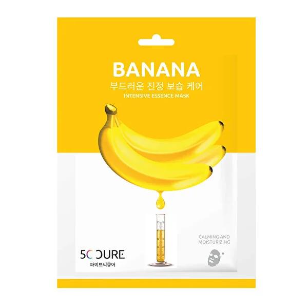 5C Cure Banana Korean Facial Mask 25ml - Deep Hydration