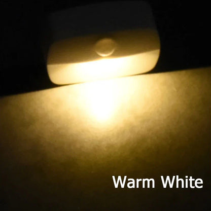 LED Motion Sensor Night Light EU Plug 220V – Plug-In Wall Lamp for Hallway, Stair, Kitchen & Bedroom