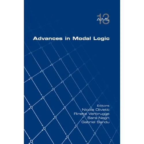 Advances in Modal Logic, Volume 13 - Paperback