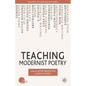Teaching Modernist Poetry - Paperback